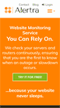 Mobile Screenshot of alertra.com